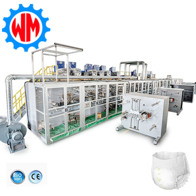 Buy High Efficiency Full Servo Baby Diaper Making Machine Intelligent PLC Control Global Export online manufacture