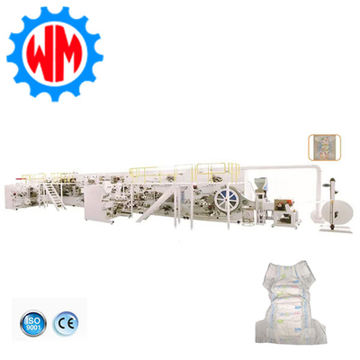 Buy Auto Stacker Baby Diaper Machine Diaper Manufacturing Machine For Sale online manufacture