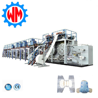 Buy High Efficiency Full Servo Adult Diaper Making Machine Global Export with CE online manufacture