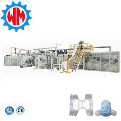 Buy 400 pcs/min Adult Diaper Production Line Intelligent Control with Packaging System online manufacture