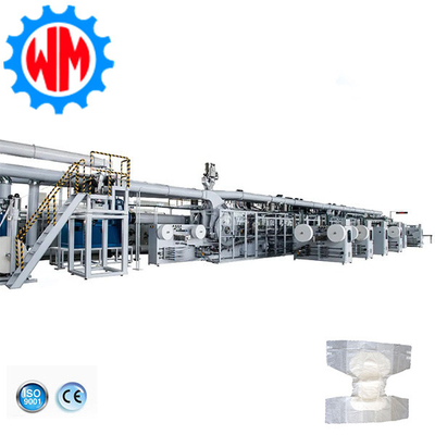 Buy Global Export Full Servo Adult Diaper Making Machine Automatic System with Good After-sale online manufacture