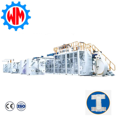 Buy Lower Energy Adult Diaper Making Machine With CE High Efficiency Full Servo online manufacture