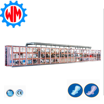 Buy Small Scale Sanitary Napkin Making Machine 380V 50HZ Ladies Pad Manufacturing Machine online manufacture