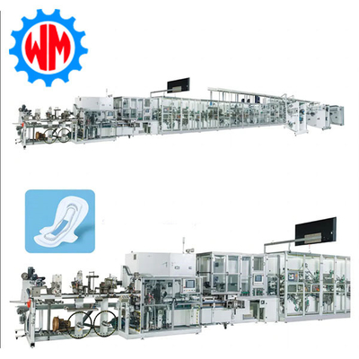 Buy Intelligent Sanitary Napkin Production Line Ladies Sanitary Pad Making Machine online manufacture