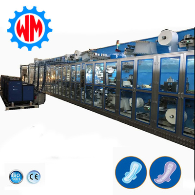 Buy 1500pcs/Min Sanitary Napkin Making Machine CE Ladies Pad Manufacturing Machinery online manufacture