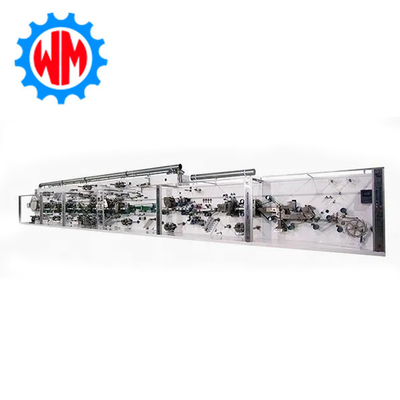 Buy High Efficiency Sanitary Pad Manufacturing Machine Sanitary Napkin Production Line online manufacture