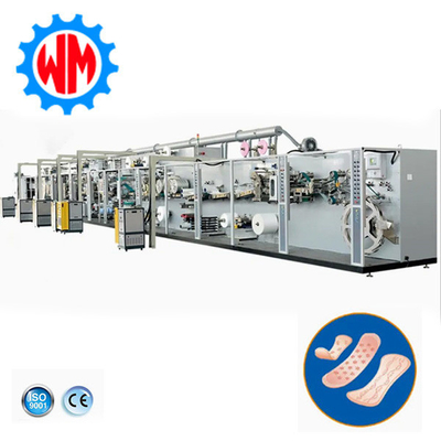 Buy Sanitary Napkin Equipment Manufacturer Female Sanitary Pad Making Machine online manufacture