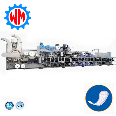 Buy Good Quality High Speed Full Servo Control Sanitary Napkin Production Line online manufacture