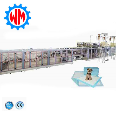 Buy 250M/Min Underpad Making Machine Customized Underpad Manufacturing Machine online manufacture