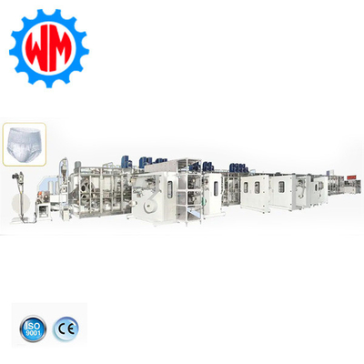 Buy Easy Maintenance Full Servo Big Ring Waist Baby Diaper Making Machine with CE online manufacture