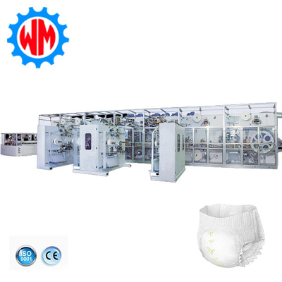 Buy Lower Energy Full Servo Big Ring Waist Baby Diaper Production Line with CE online manufacture
