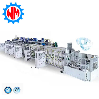 Buy Global Export Full Servo Big Ring Waist Baby Diaper Making Machinery Customized with CE online manufacture