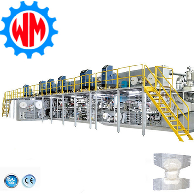 Buy Professional Factory Full Servo Adult Diaper Production Line Easy Maintenance online manufacture
