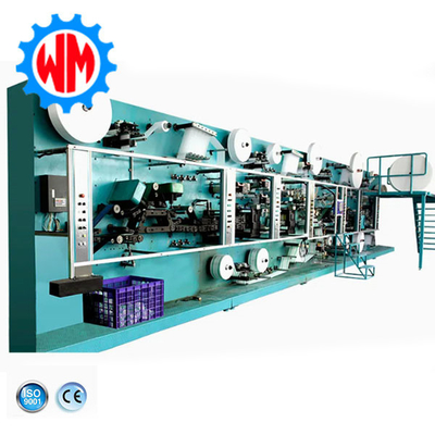 Buy Auto Stacker Diaper Packaging Machine CE Sanitary Pad Sealing Machine online manufacture