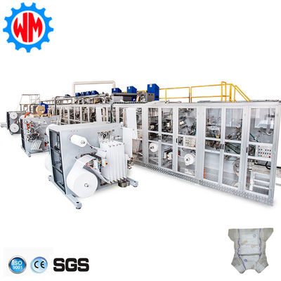 Buy 800Pcs/Min Stable Speed Baby Diaper Making Machine Professional Customization with CE online manufacture