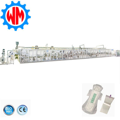 Buy Smart Panel PLC Control 1200pcs/min Sanitary Pad Making Machine Customized online manufacture