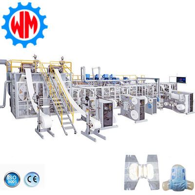 buy 97% Qualified Rate With 250-450PCS/Min Adult Diaper Making Machine Professional Design online manufacture