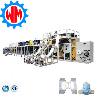 buy Full Servo Adult Diaper Making Machine with Field Maintenance and Repair Service online manufacture