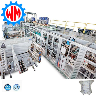 High Efficiency Full Servo Baby Diaper Production Line  PLC Control Global Export