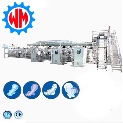 Full Servo Baby Diaper Making Machine High Speed Automatic System with Good After-sale