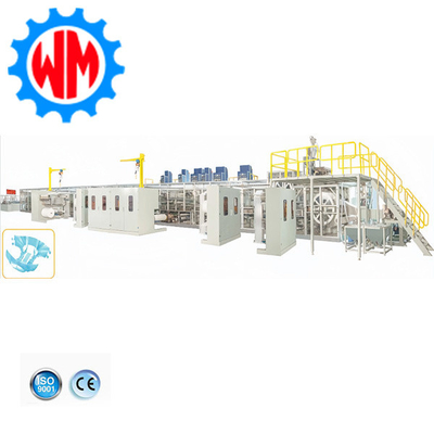 2025 New Advanced SAP Baby Diaper Production Line With Comprehensive Material Testing