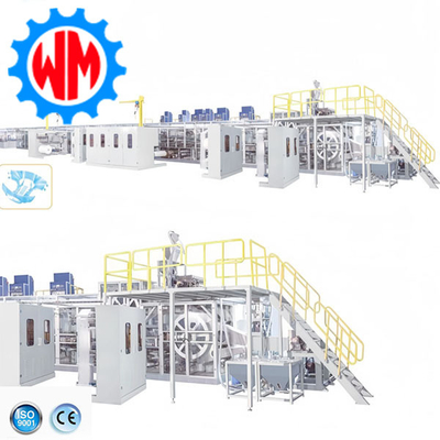 Optimized Production Baby Diaper Manufacturing Machine With Feedback Mechanism