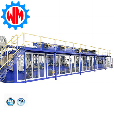 Professional Factory Full Servo Adult Diaper Making Machine 380V 50Hz with Packaging System