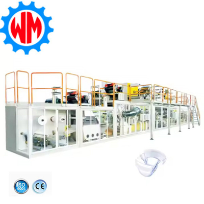 400KW Adult Diaper Production Line 400pcs/Min Diaper Manufacturing Machine