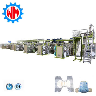 2025 New Full Automatic Adult Diaper Making Machine with Precise Control Global Export