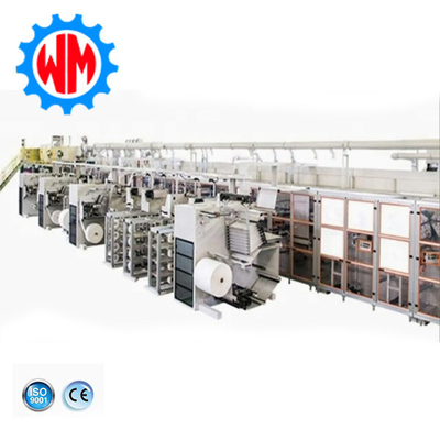 Intelligent  Adult Diaper Making Machine 380V 50Hz Adult Diaper Manufacturing