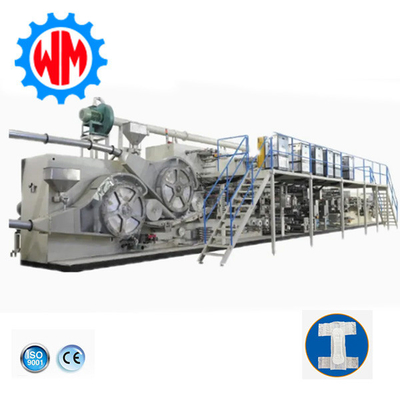 Professional Factory Full Servo Adult Diaper Making Machine Global Export