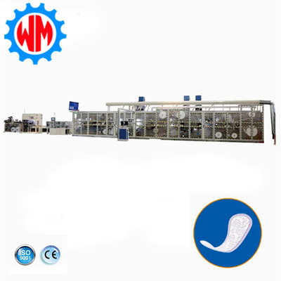 Professional Factory Product Sanitary Pad Making Machinery Customized Opreation System
