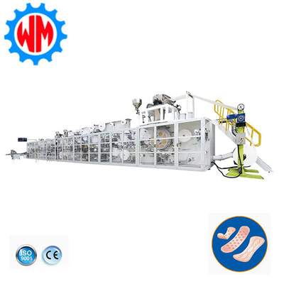 High Efficiency Full Servo Sanitary Pad Making Machinery 1500pcs/min Export to Africa
