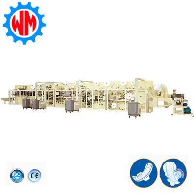 Womeng 2025 New High Efficiency Sanitary Pad Production Line with CE
