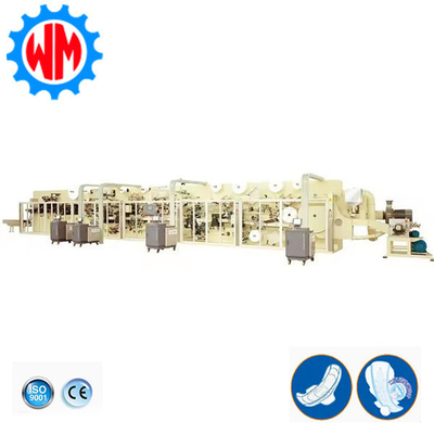 Womeng 2025 New High Efficiency Sanitary Pad Production Line with CE