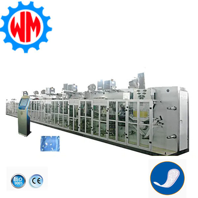 Womeng High Speed Full Servo Sanitary Napkin Making Machine with ISO9001