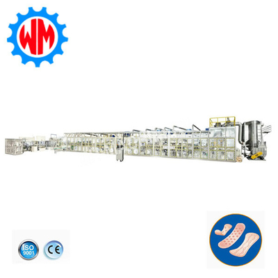 Womeng Intelligent Equipment Full Servo Sanitary Napkin Production Line with CE
