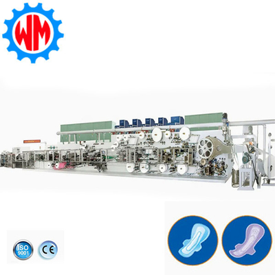 Hot Sell High Speed Sanitary Pad Making Machinery with Professional Customization