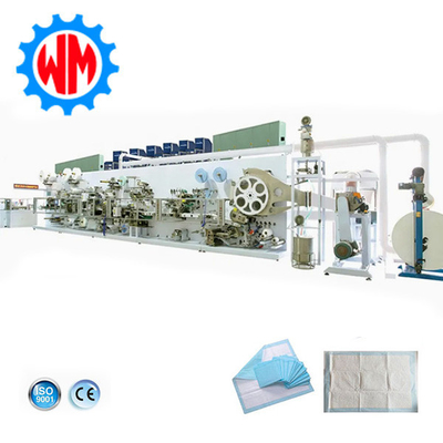 Intelligent Full Servo Underpad Production Line With Professional Factory