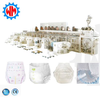 2025 New High Efficiency Baby Training Pants Making Machine with Professional Factory