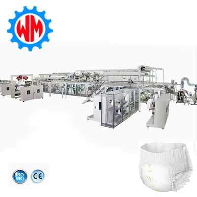 New Technology Baby Training Pants Production Line with CE Export to Europe