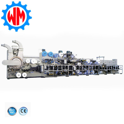 Full Servo Panty Liner Machine With Packaging System Global Export