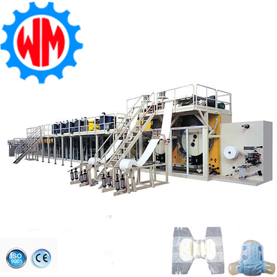 Supplier Factory High Speed 350PCS/Minute Adult Diaper Making Machinery