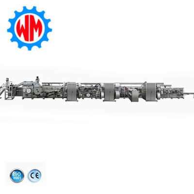 Advanced Technology Big Ring Waist Baby Diaper Making Machine Easy Maintenance