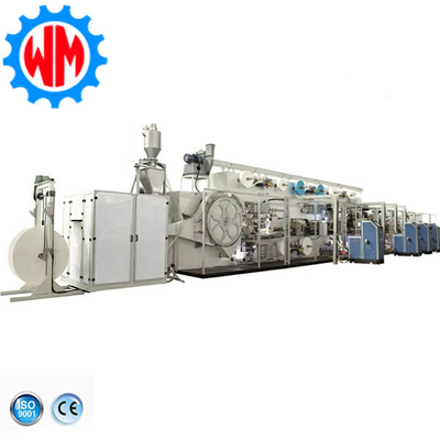 2025 New Disposable Medical Under Pad Production Line with Packaing System