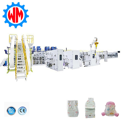 800pcs/min High Speed Baby Diaper Making Equipment Pull-up Machinery