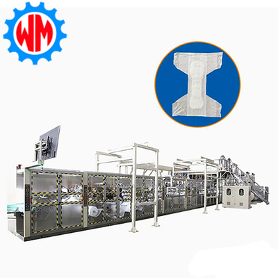 Applicable to Europe High Efficiency Sanitary Pad Making Machine with CE
