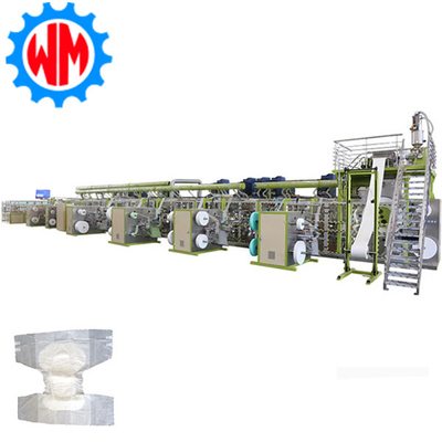 Quickly Export 2025 New 400pcs/min Adult Diaper Production Line with CE