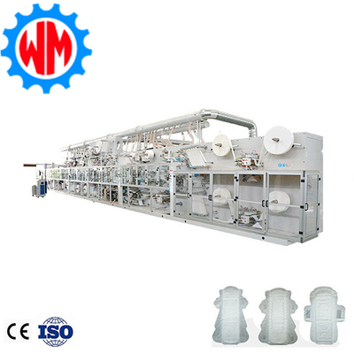 Hot Sell Customizable 1200pcs/min Sanitary Napkin Machine CE Certificate Production Line