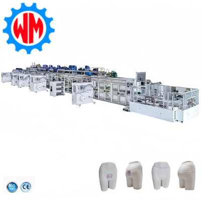 New High Standard Menstrual Panties Production Line Sanitary Napkins Machine Stable Work